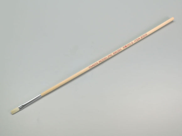 Tamiya Craft Tools, Flat Brush No.0, 87015
